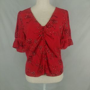Madewell Daylight Top in Windswept Floral Size 2